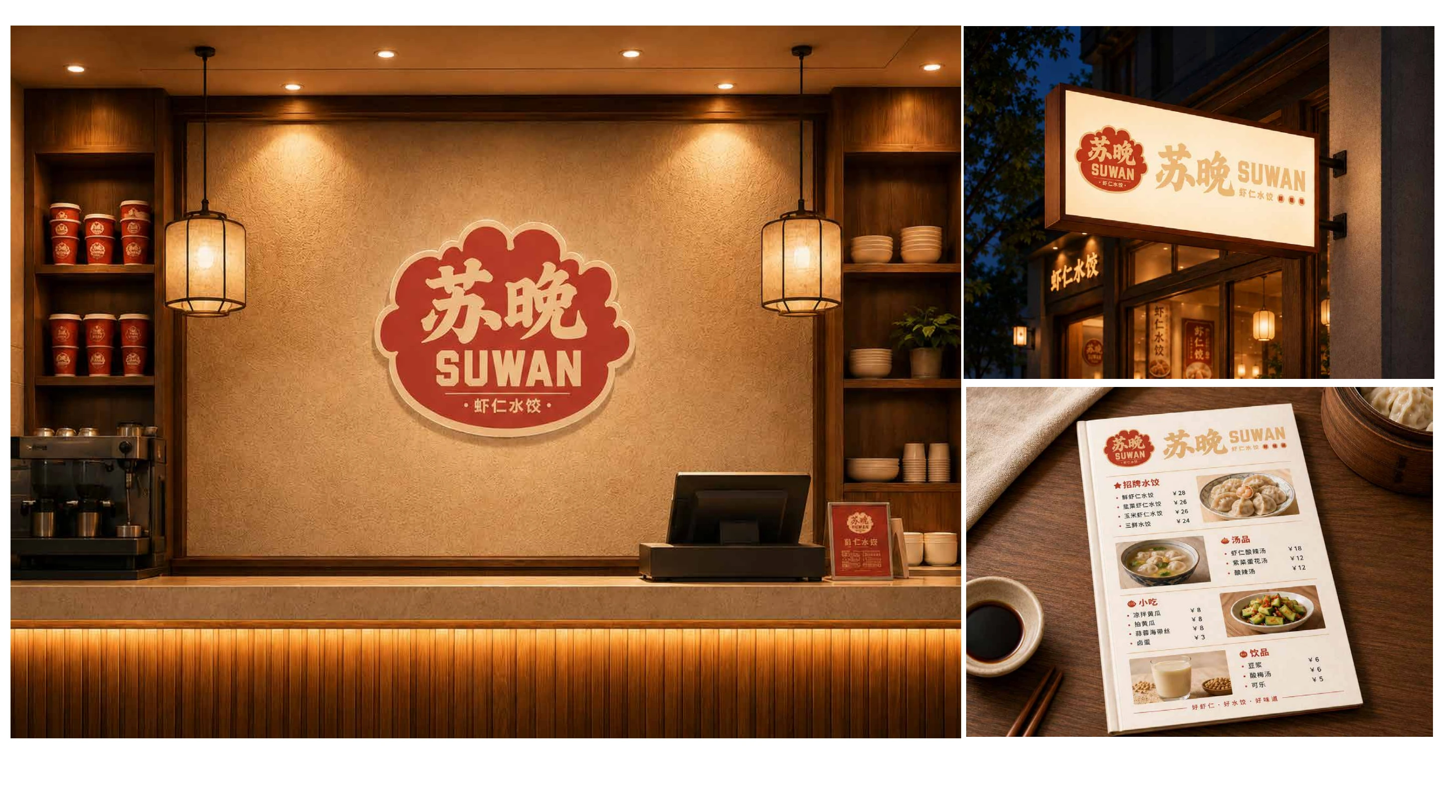 苏晚门店与菜单应用